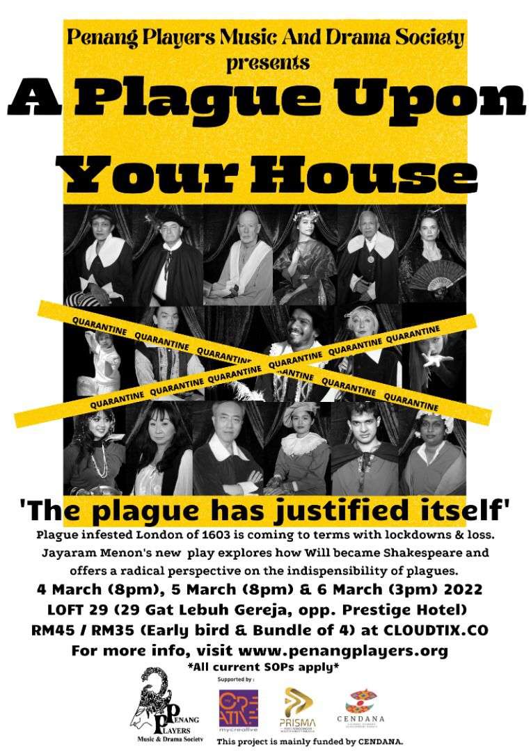 A Plague Upon Your House Production Poster