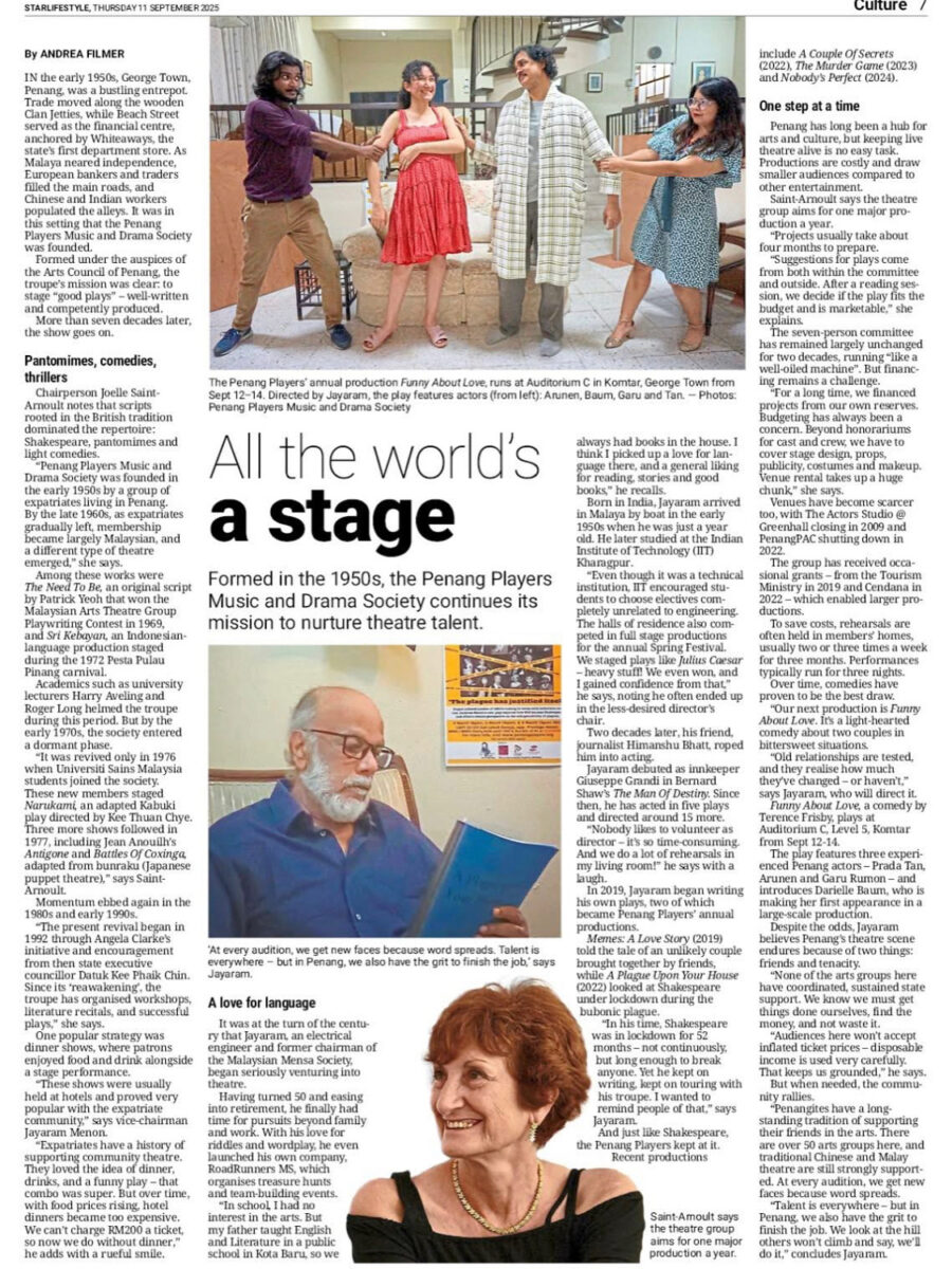 STARLIFESTYLE Newspaper article