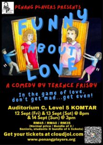 Funny About Love Production Poster